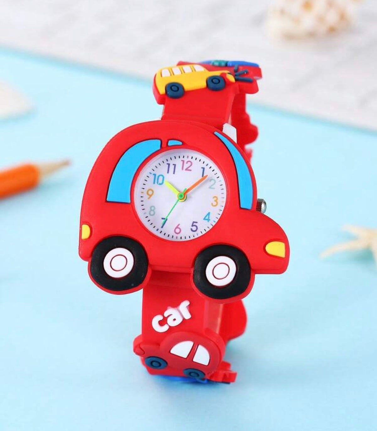 3D Silicone Quartz Watch