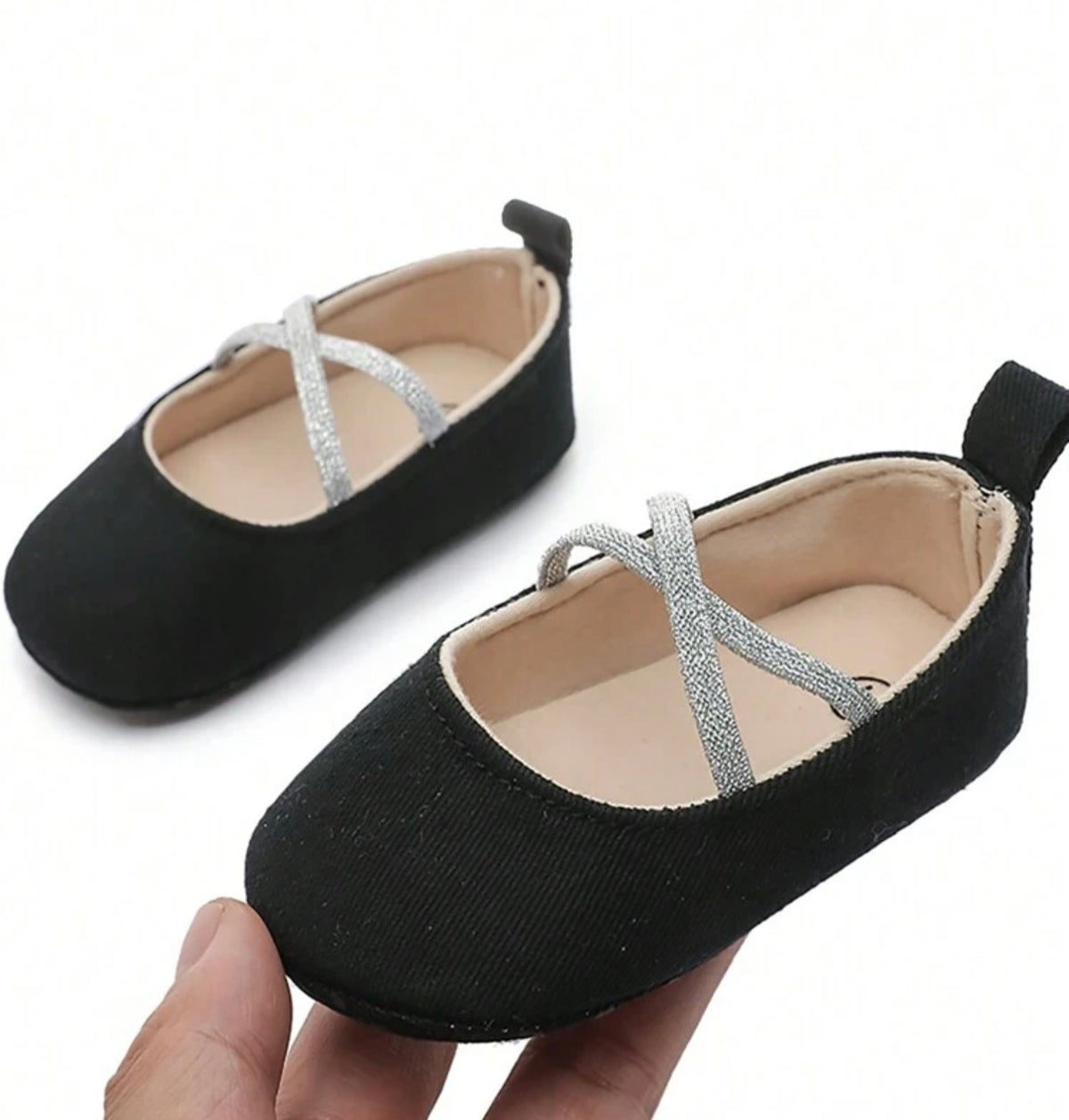 1pair Princess Style Soft Bottom Infant