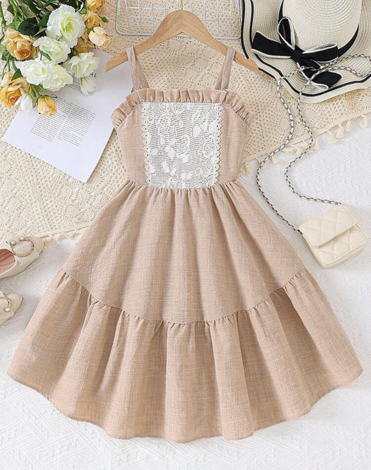 Jacquard Strap Dress