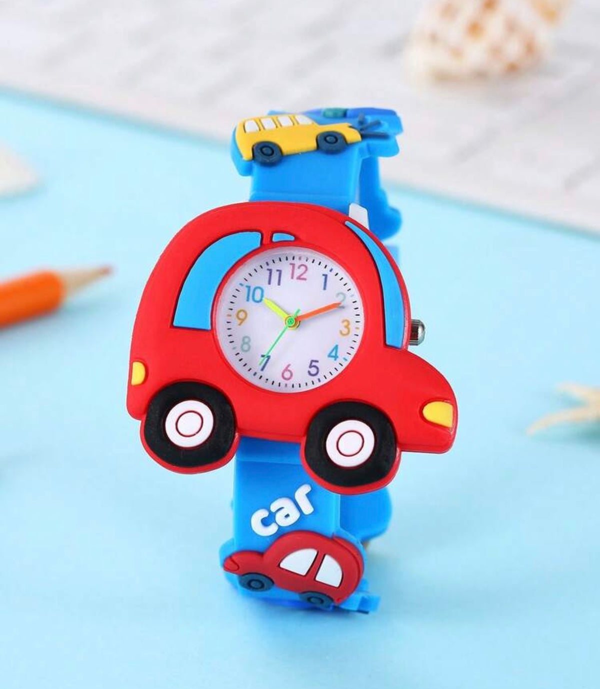 3D Silicone Quartz Watch