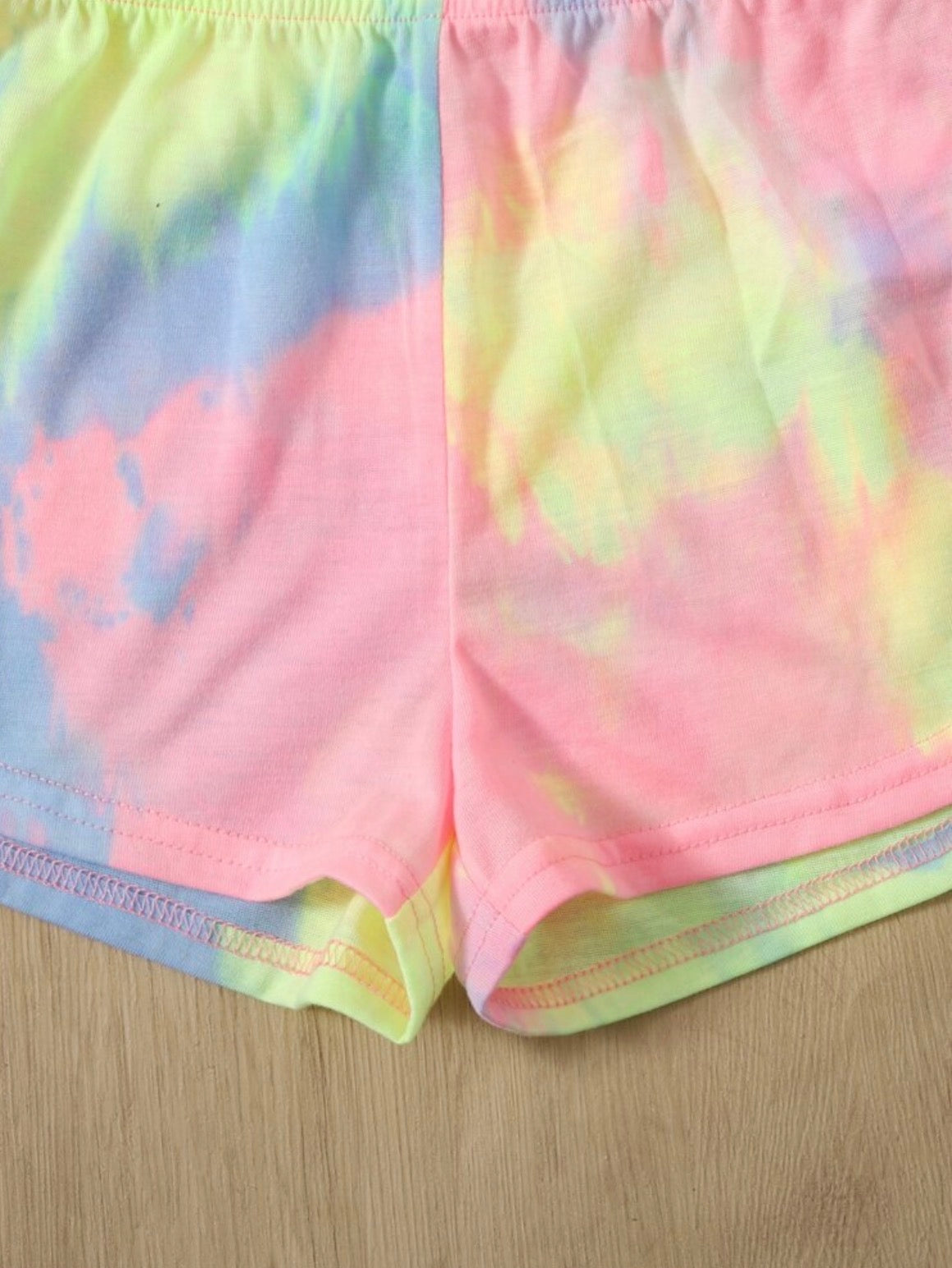 Tie Dye Cami Top & Dolphin Shorts