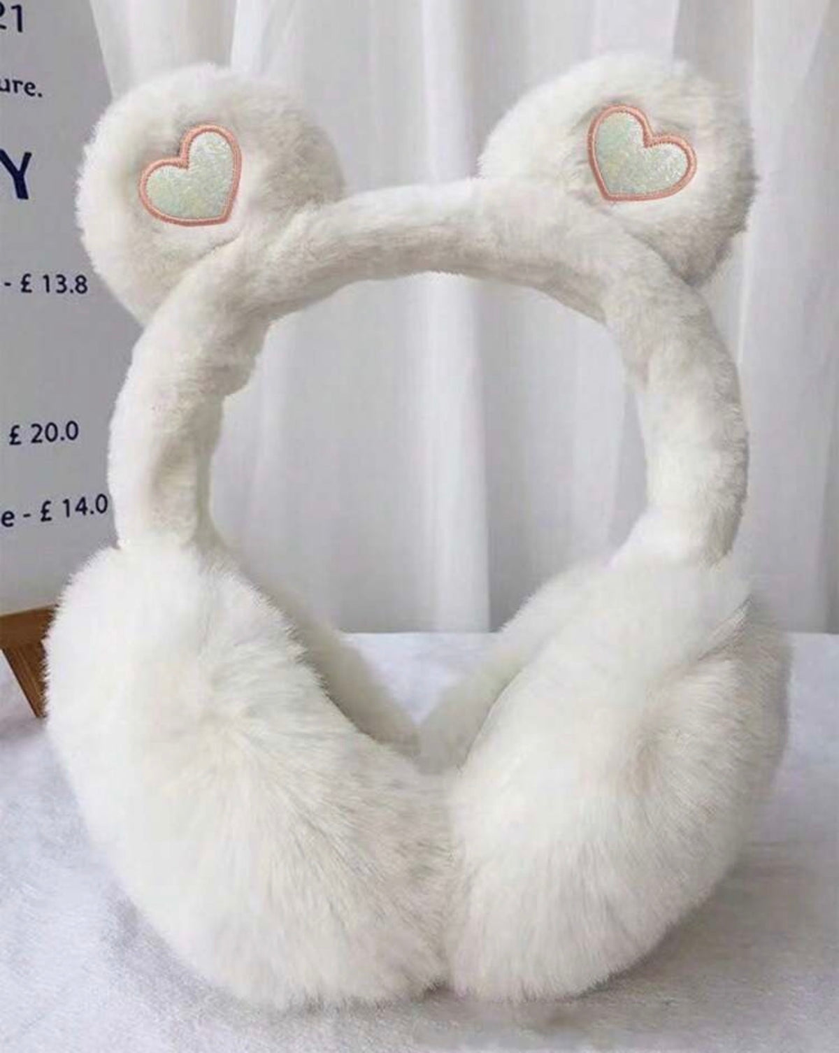 1pc Foldable Bear Earmuffs Winter