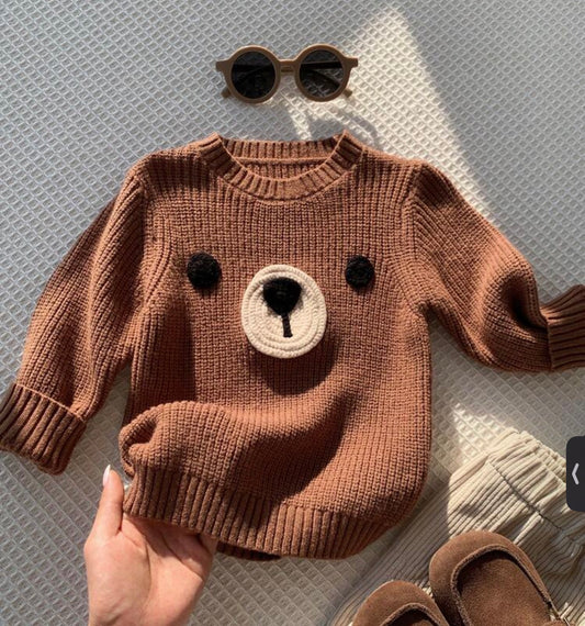 Bear Pullover Sweater Autumn/Winter