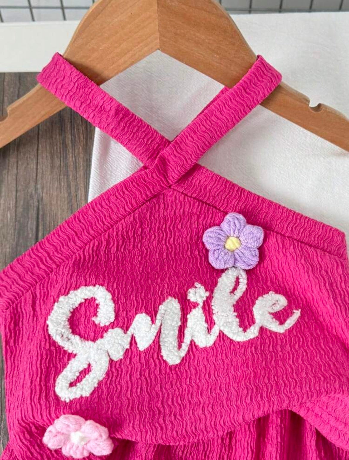 Criss-Cross Fitted Tank Top And Shorts Set
