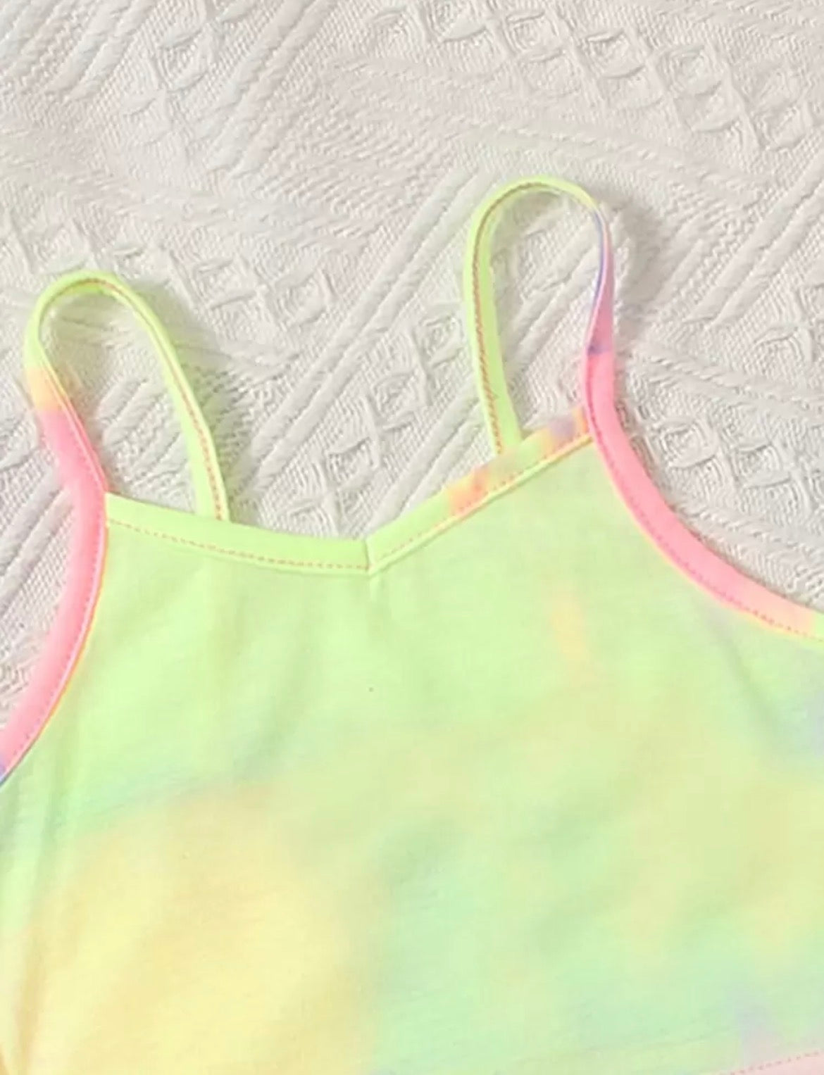 Tie Dye Cami Top & Dolphin Shorts