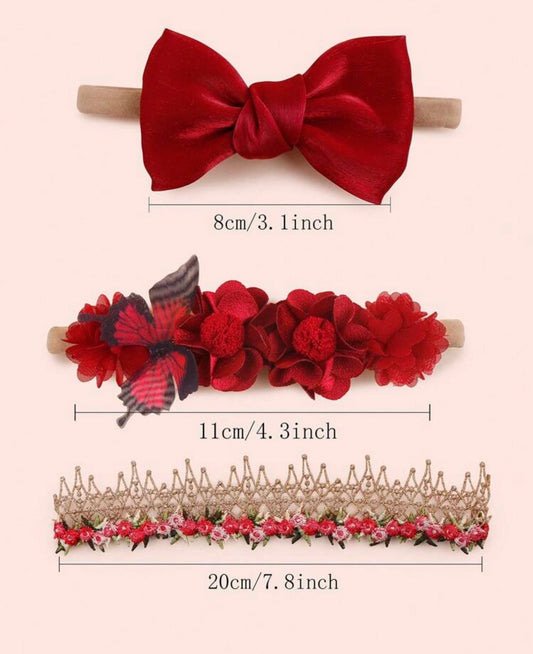 3pcs Butterfly Flower