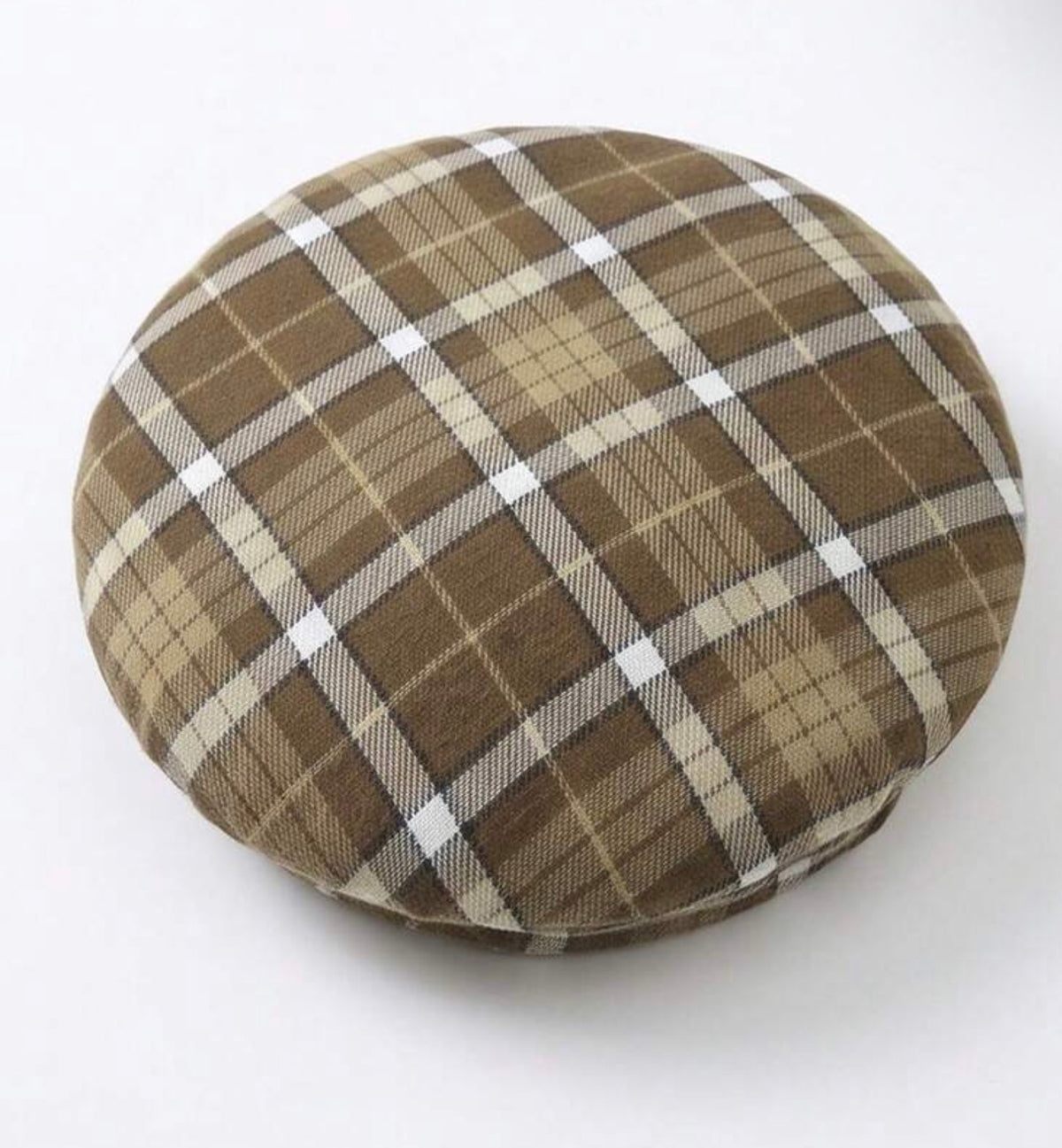 Patchwork Lapel Long Sleeve Jumpsuit + Cute Bowknot Collar Decoration + Plaid Hat, Autumn/Winter