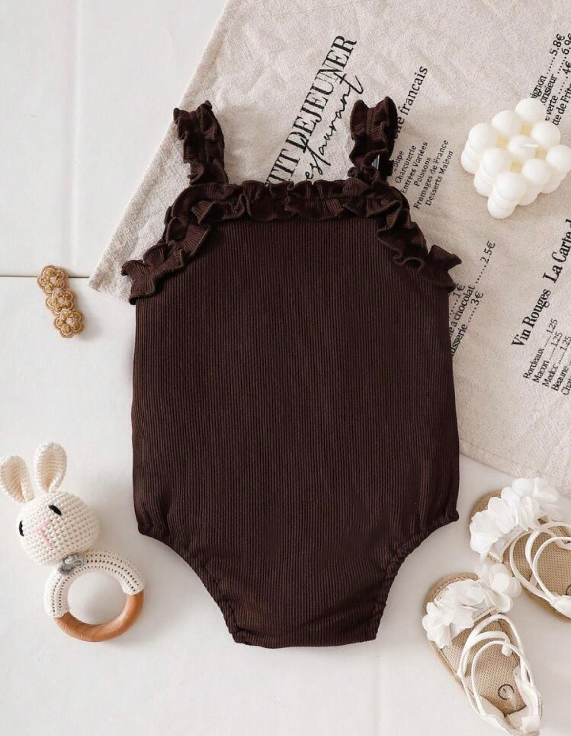 Snap-Up One-Piece Bodysuit,