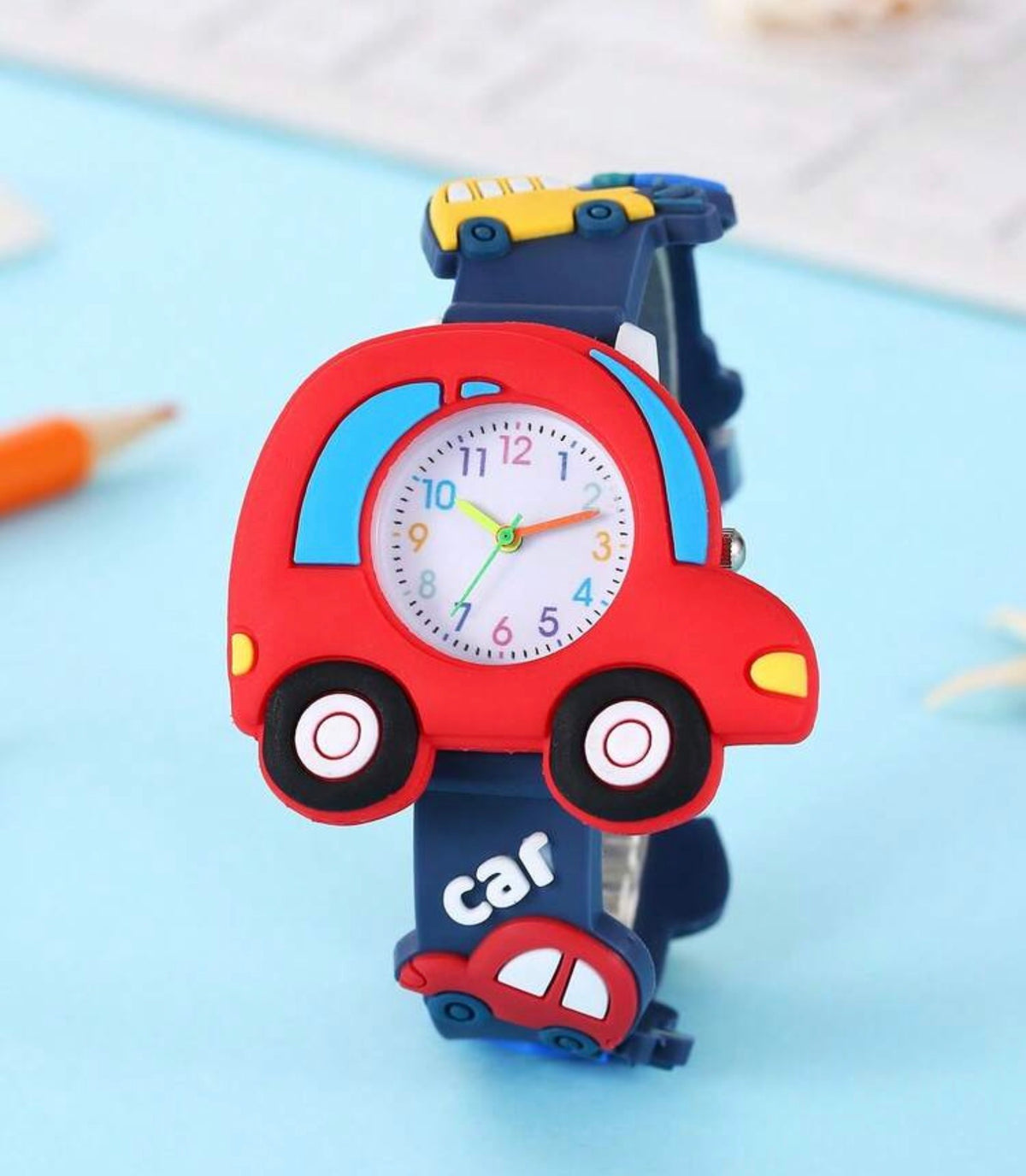 3D Silicone Quartz Watch