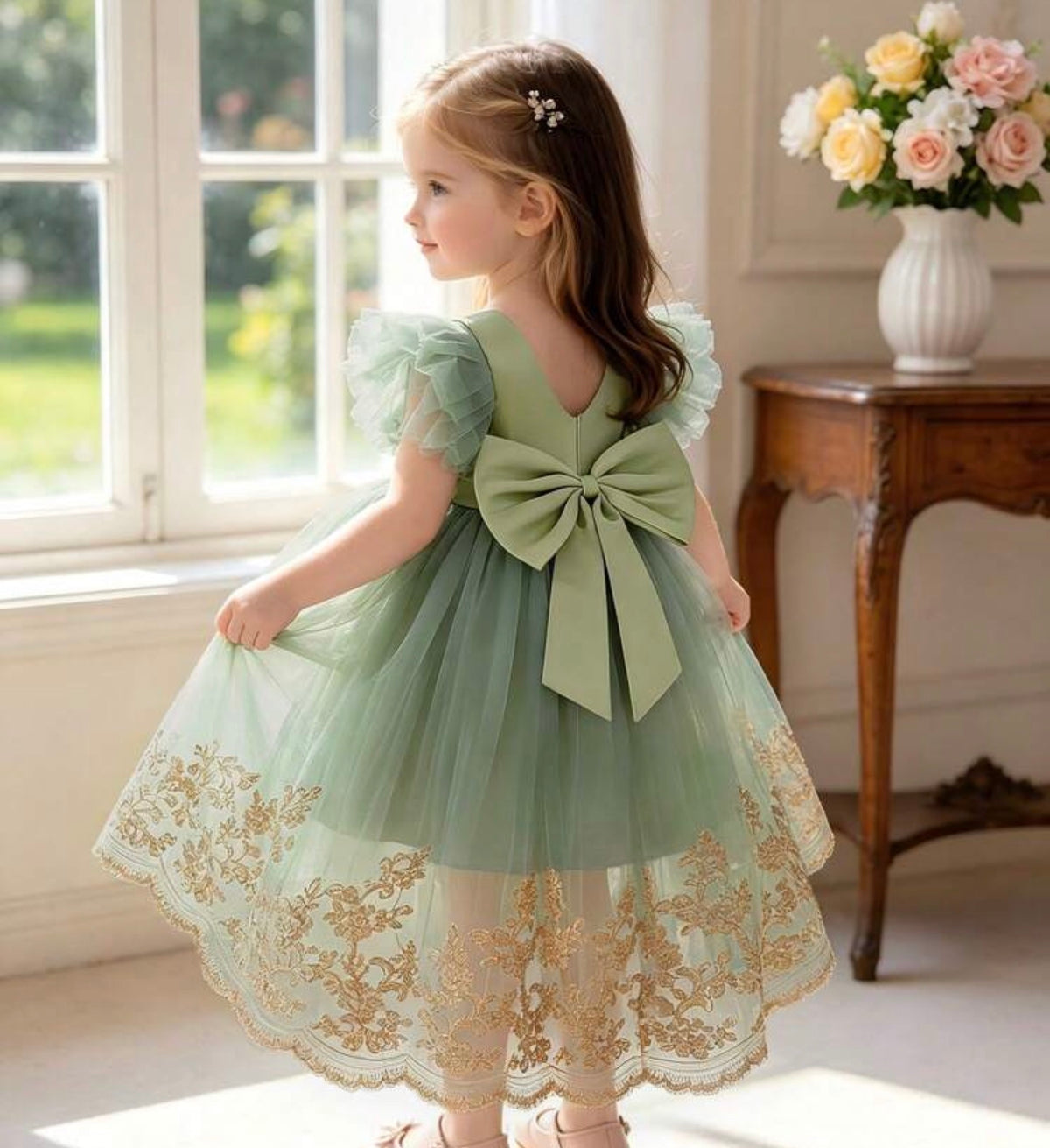 Embroidered Butterfly Pattern Randomly Headband Not Included