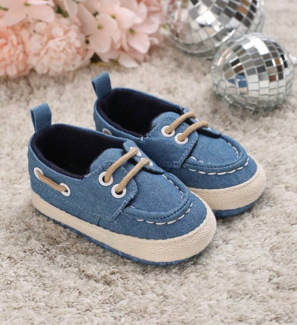 Shoes With Perforation Detail And Front Strap Closure