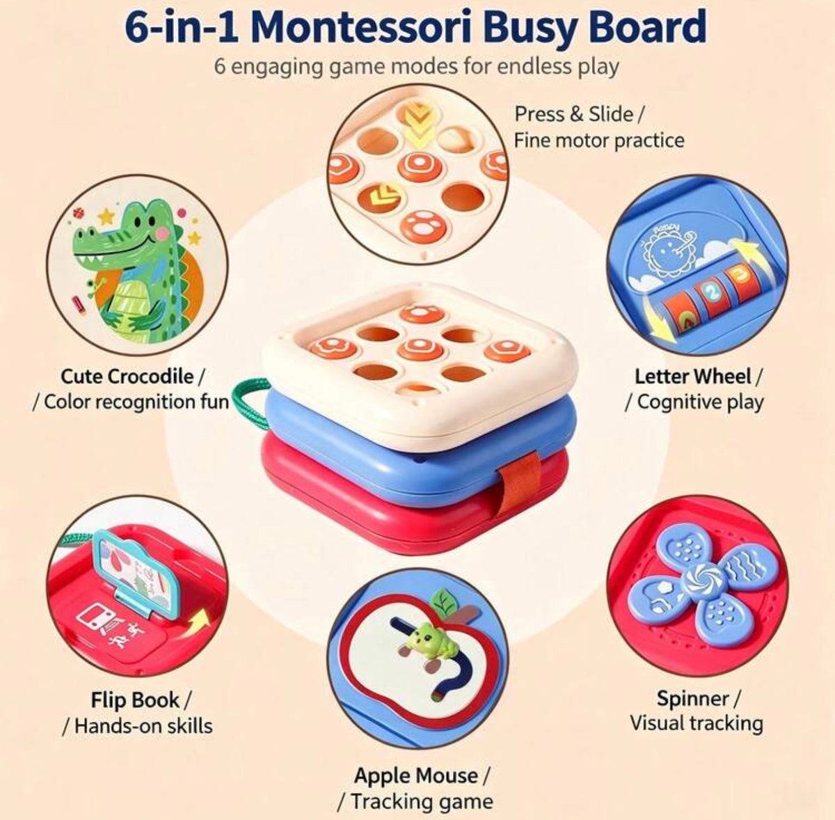Toddler Busy Board