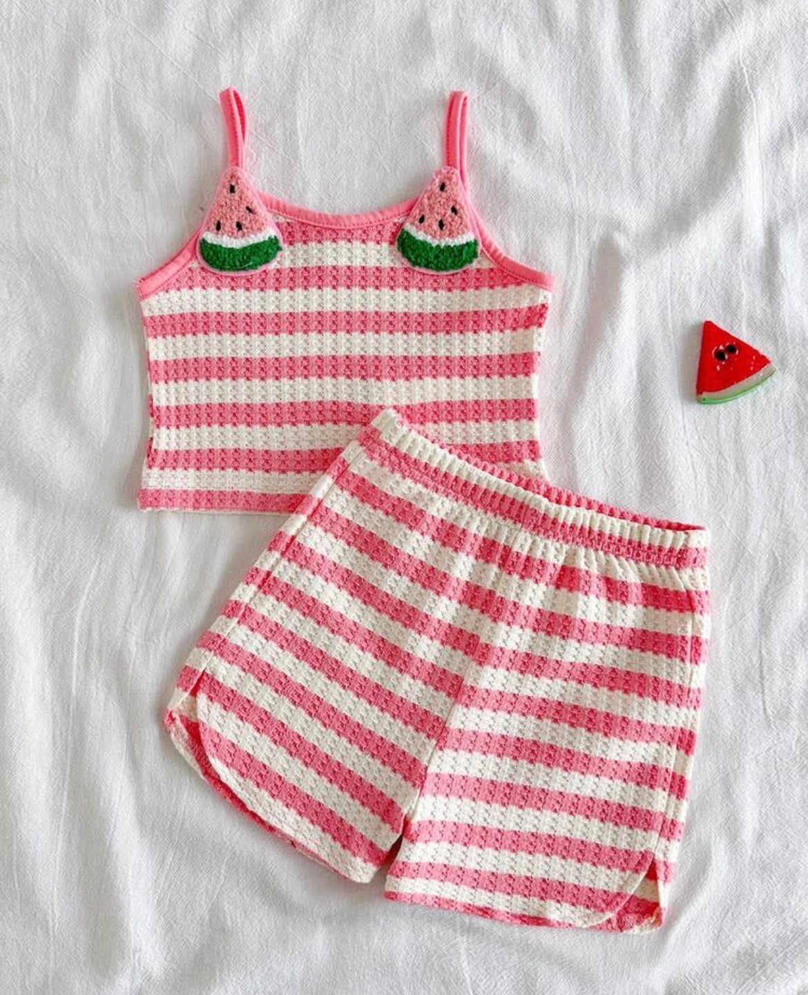 Holiday Pattern Camisole And Shorts Set