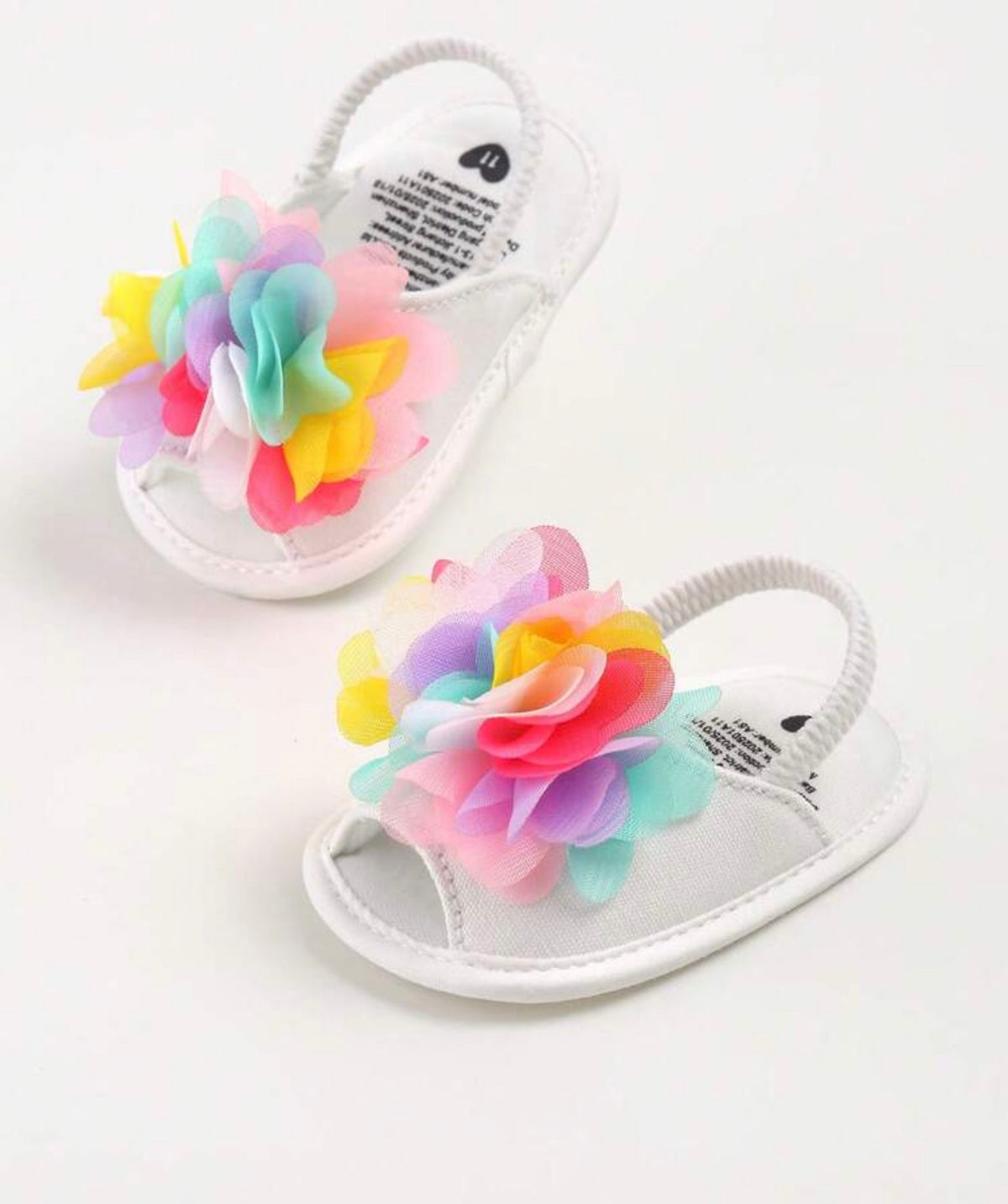 Colourfull flower shoes