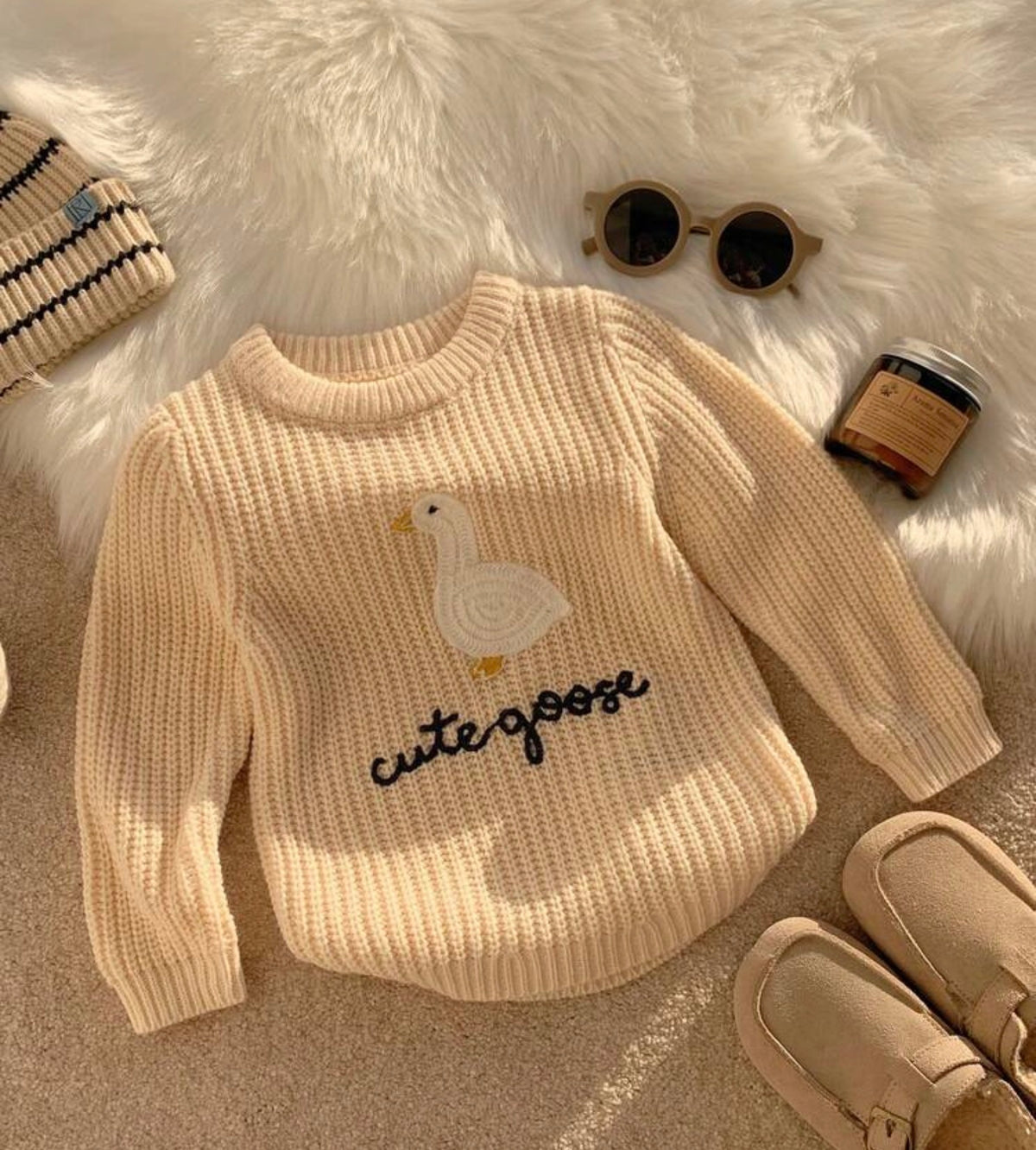 Autumn/Winter Versatile Cartoon Pattern Sweater