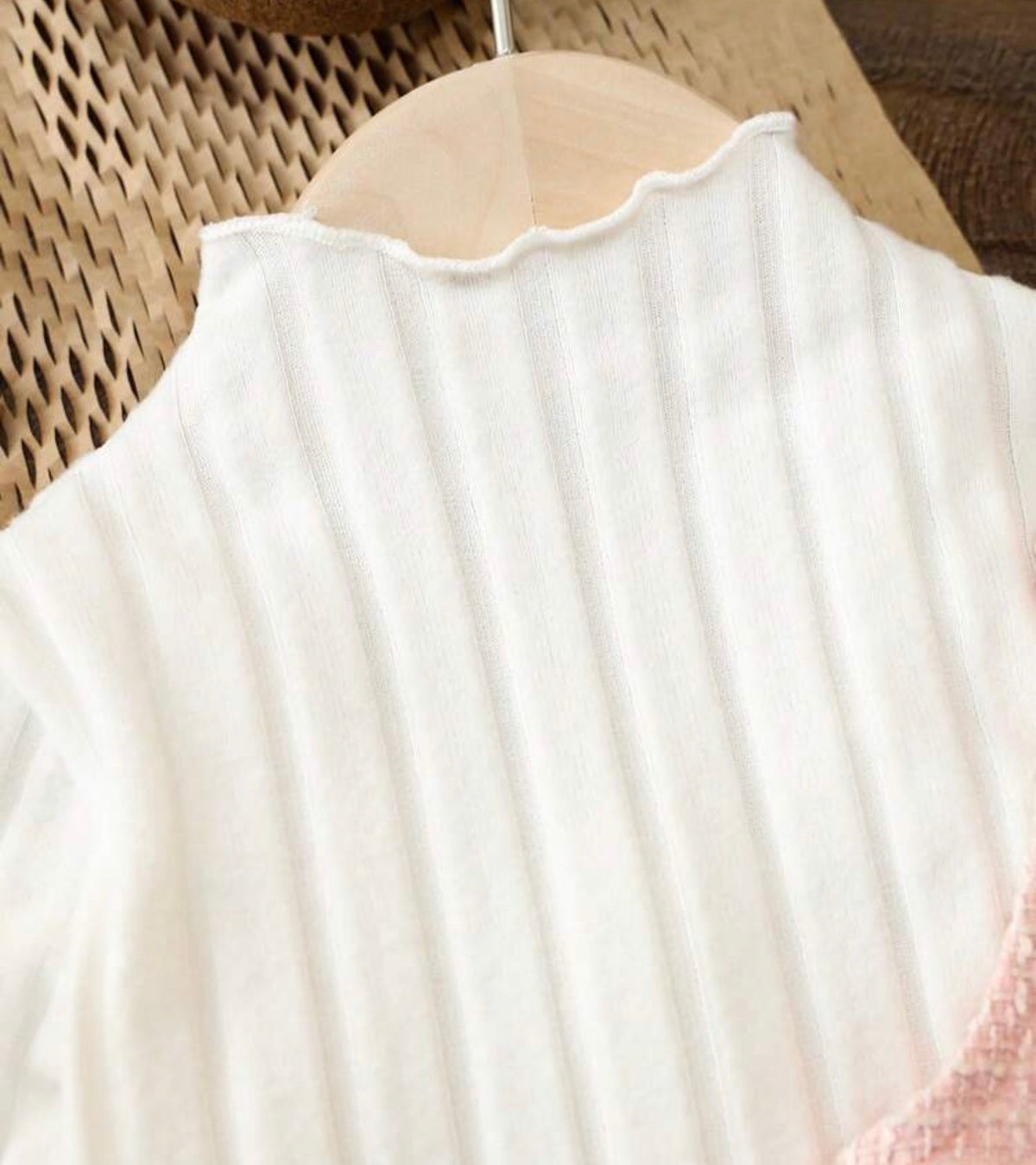 2pcs Layered Mesh Tutu Dress & Long Sleeve Autumn/Winter