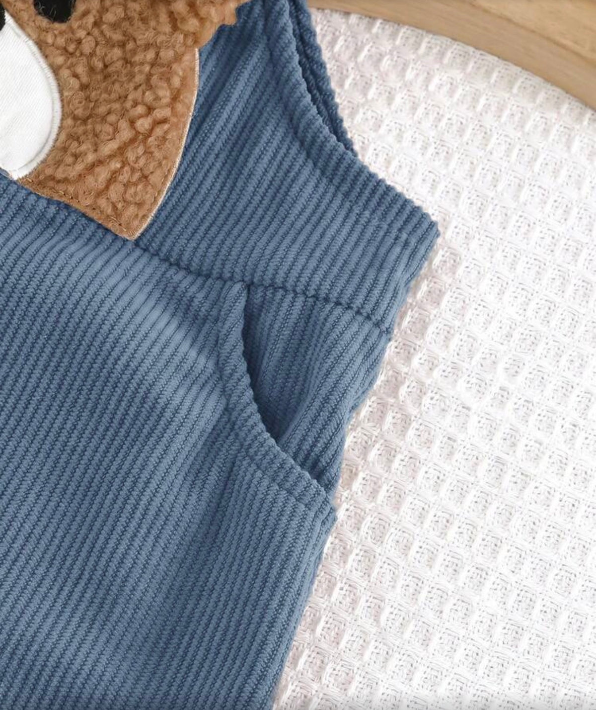 1pc Cartoon Bear Pattern Overall Jumpsuit