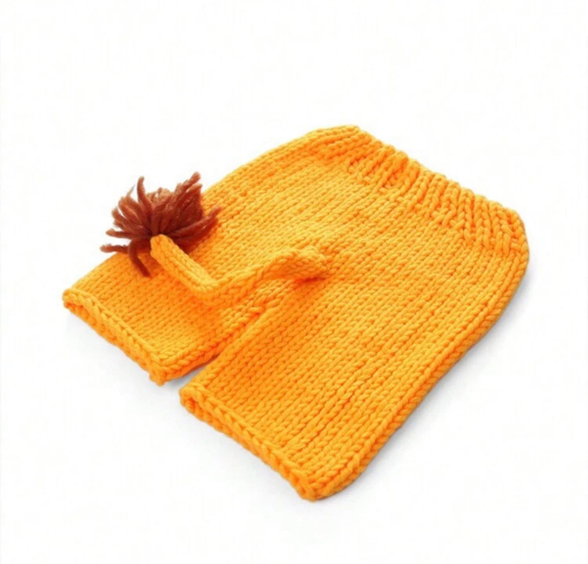 Yellow Little Lion Photography Cartoon Commemorative Clothes