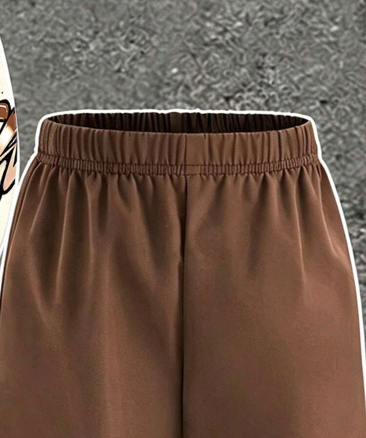 2pcs Young Boy Fashion Crew Neck Short Sleeve T-Shirt & Long Pants Set