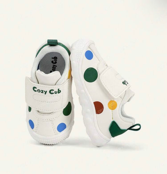 Polka Dots Multi-Color Matching Sports Shoes
