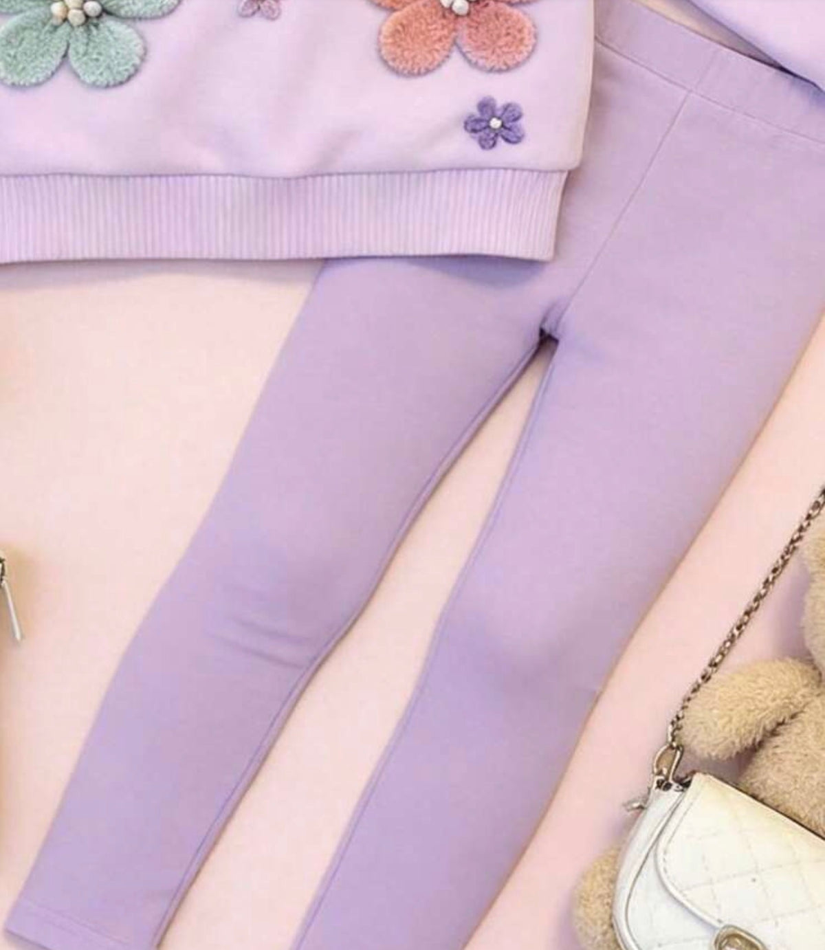 Sweatshirt And Leggings 2 Pieces Set