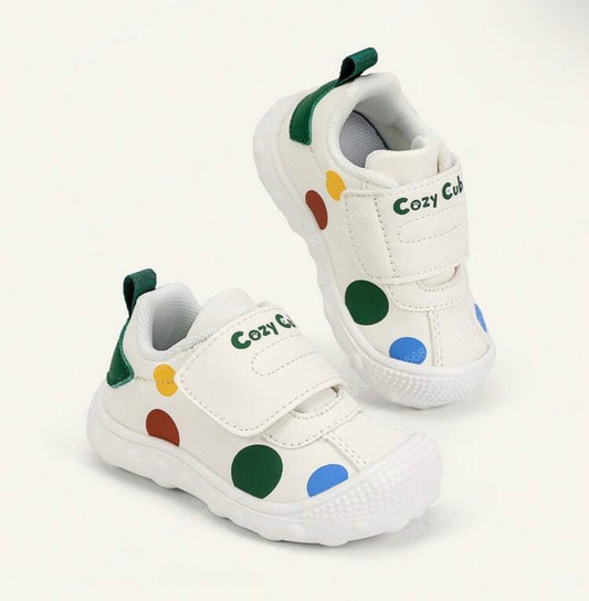 Polka Dots Multi-Color Matching Sports Shoes