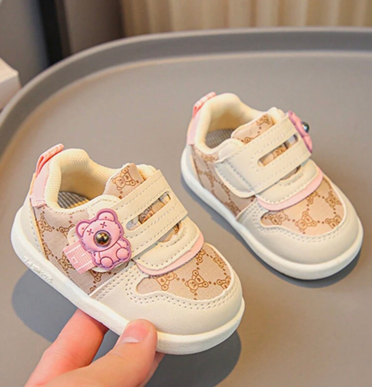 1 Pair Teddy Bear Decor Soft And Anti-Slip,