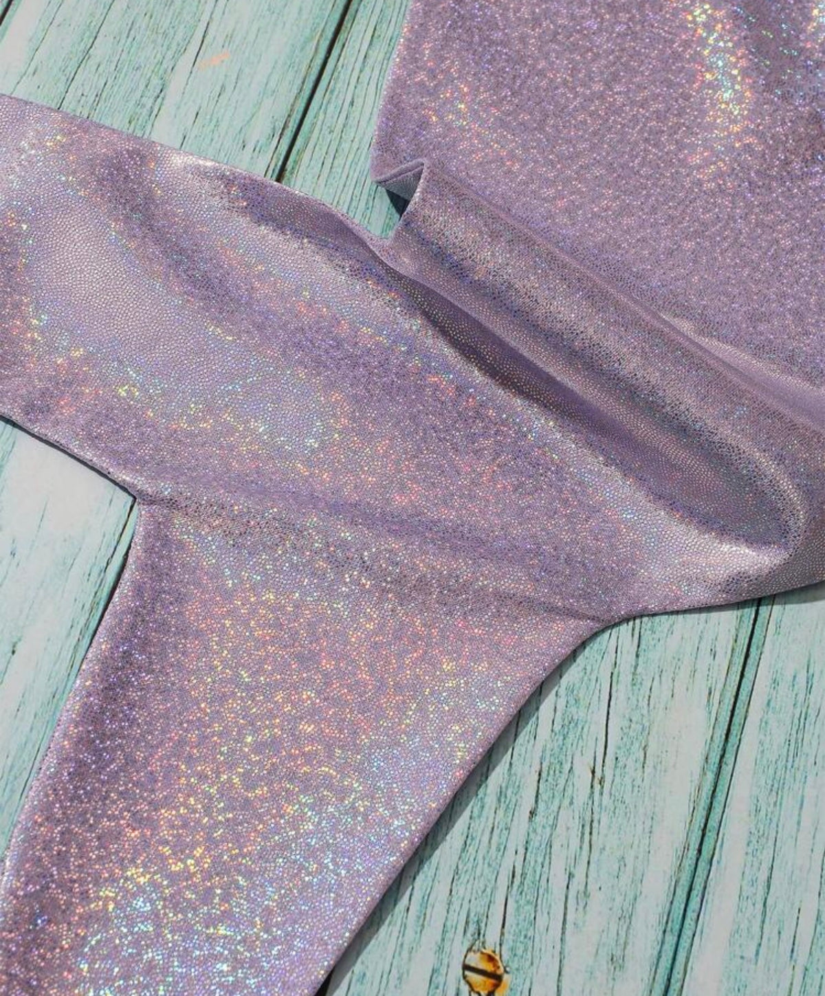 Shiny Mermaid Fish Tail Hem Photography Prop