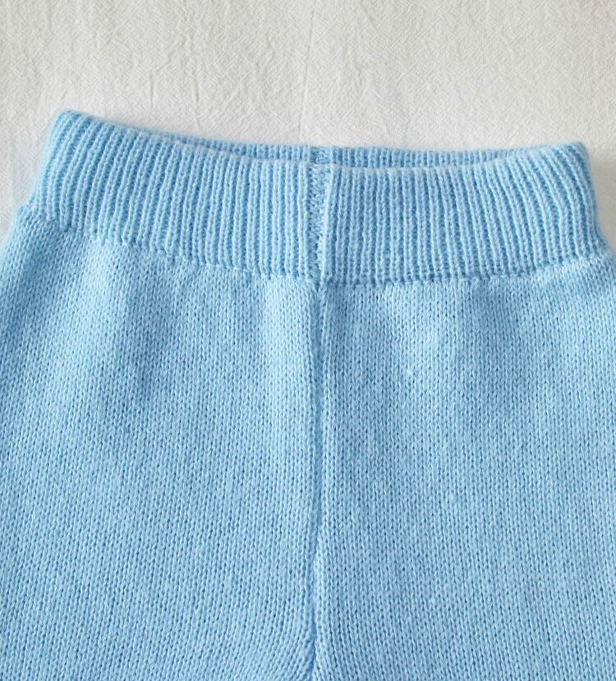 Winter Light Blue Long Sleeve Sweater Set