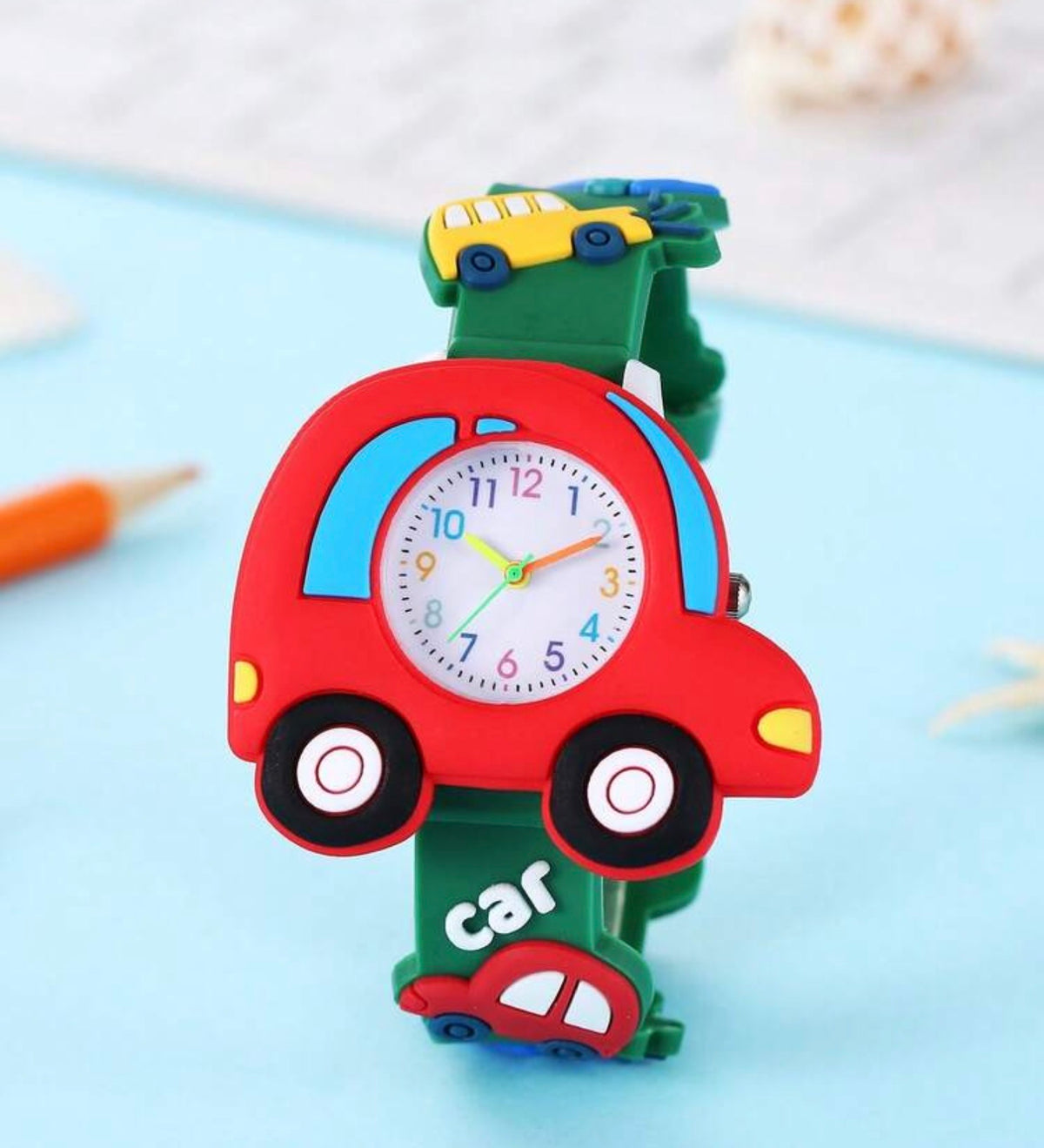 3D Silicone Quartz Watch