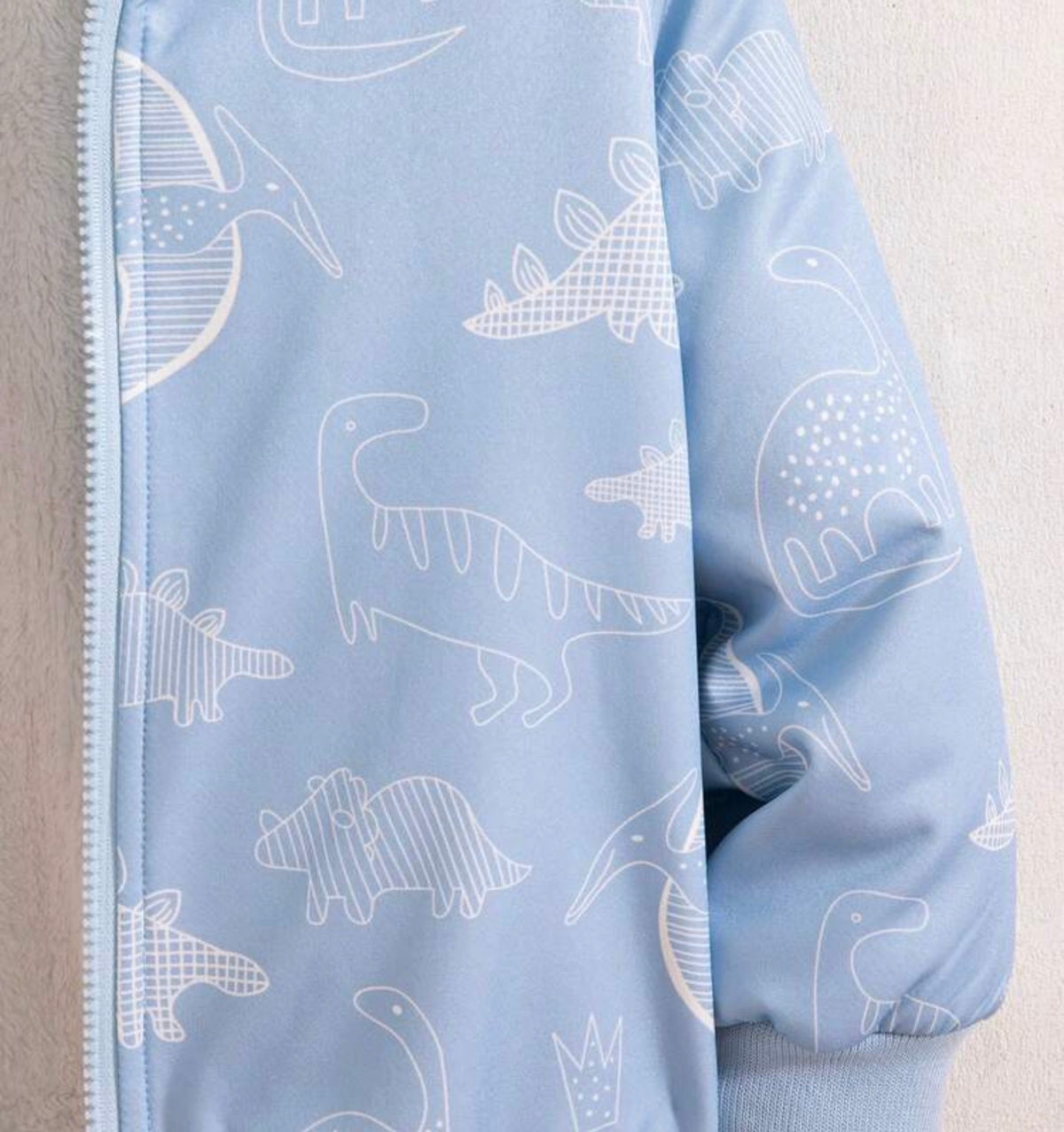 Zip-Up Hooded Fleece Jacket