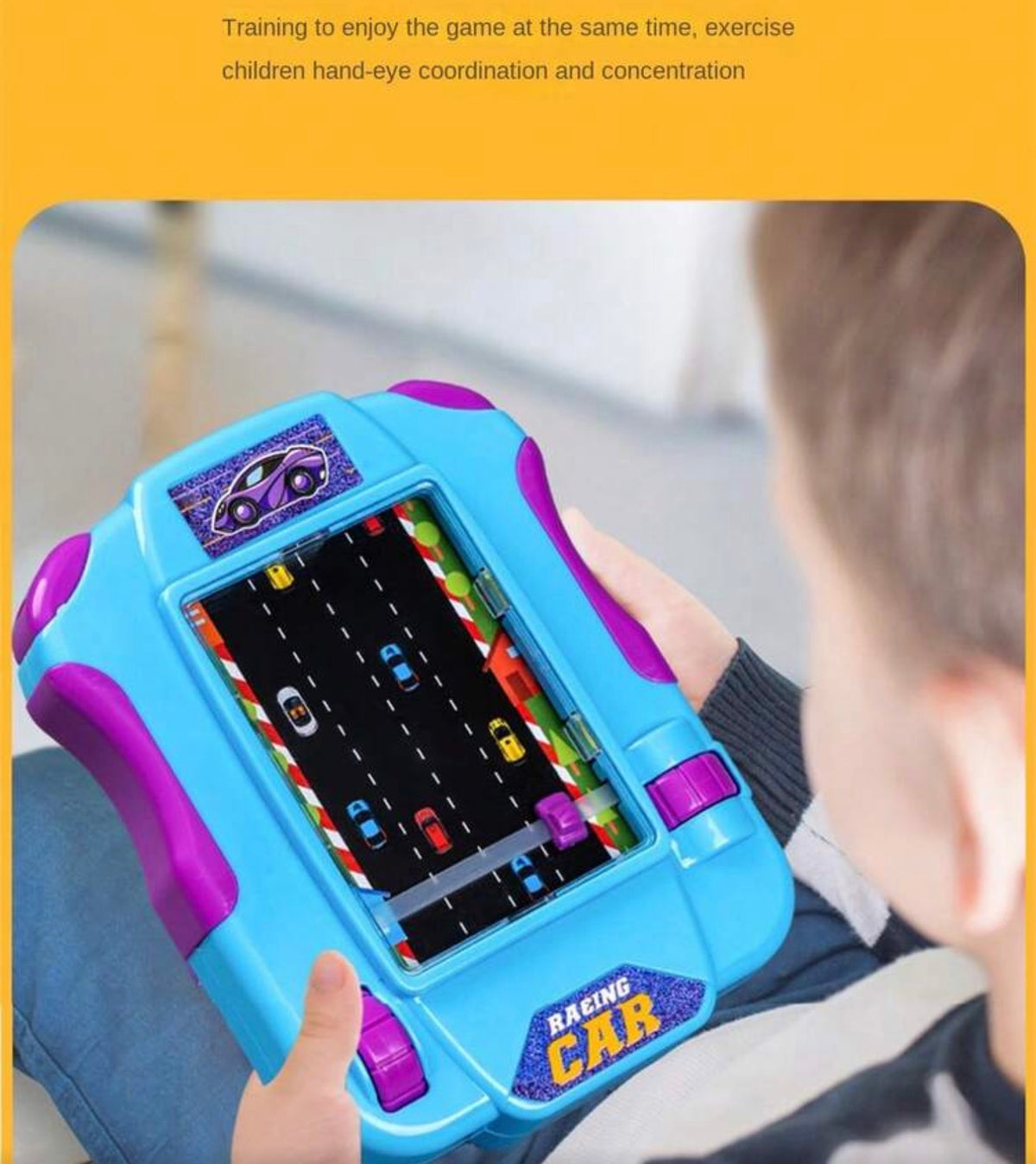 Children's Racing Game Console