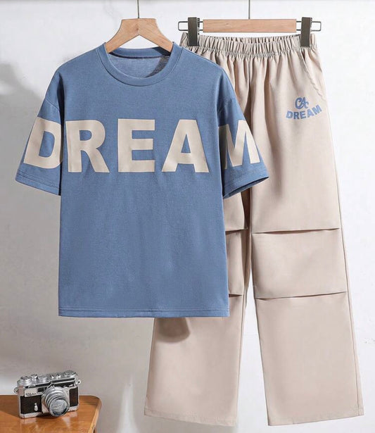 2pcs/T-Shirt & Long Pants Outfit