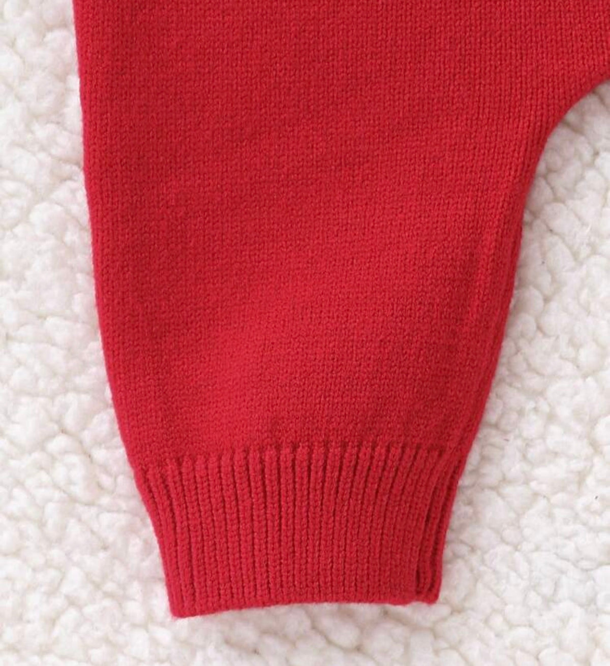 2 Pieces Knitted Set Versatile Top & Knit Jumpsuit, Autumn/Winter