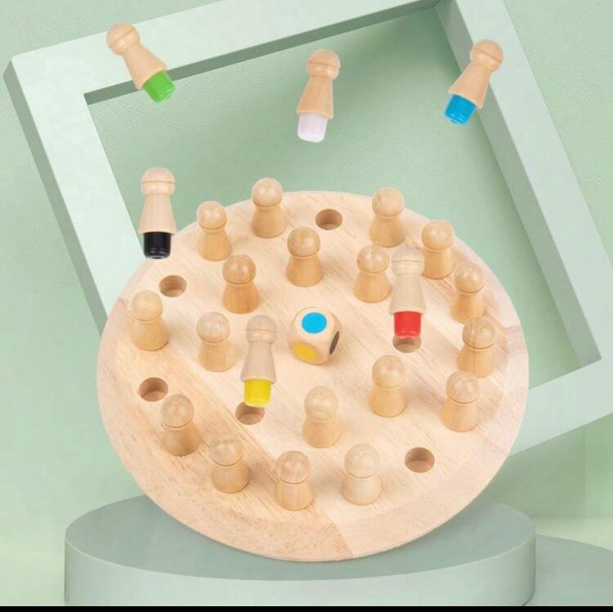 Wooden Stick Memory Game
