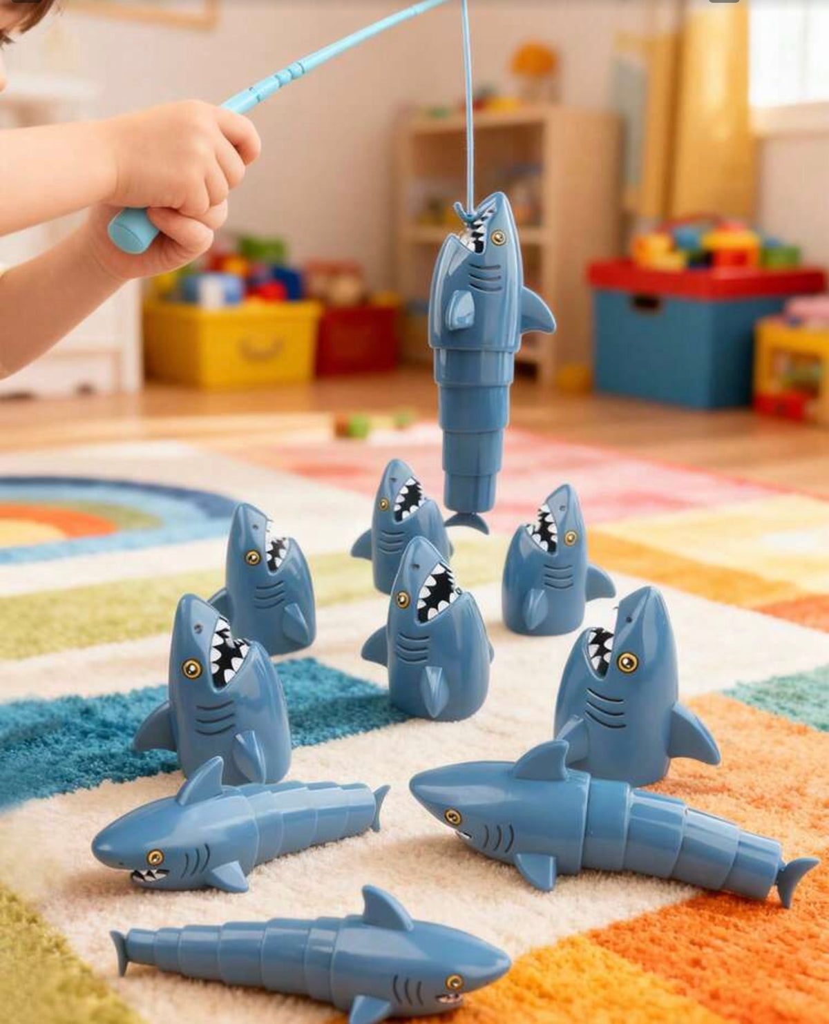 Fishing Battle Fishing Master Interactive Parent-Child Shark Tabletop Toy