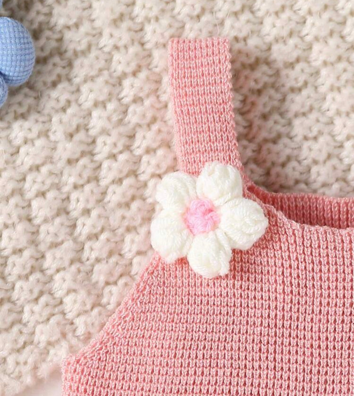 Solid Color Sleeveless Knit Sweater