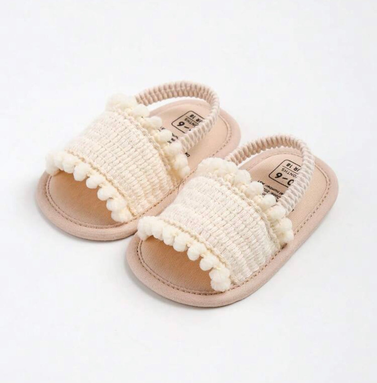 Bubble beige sandals