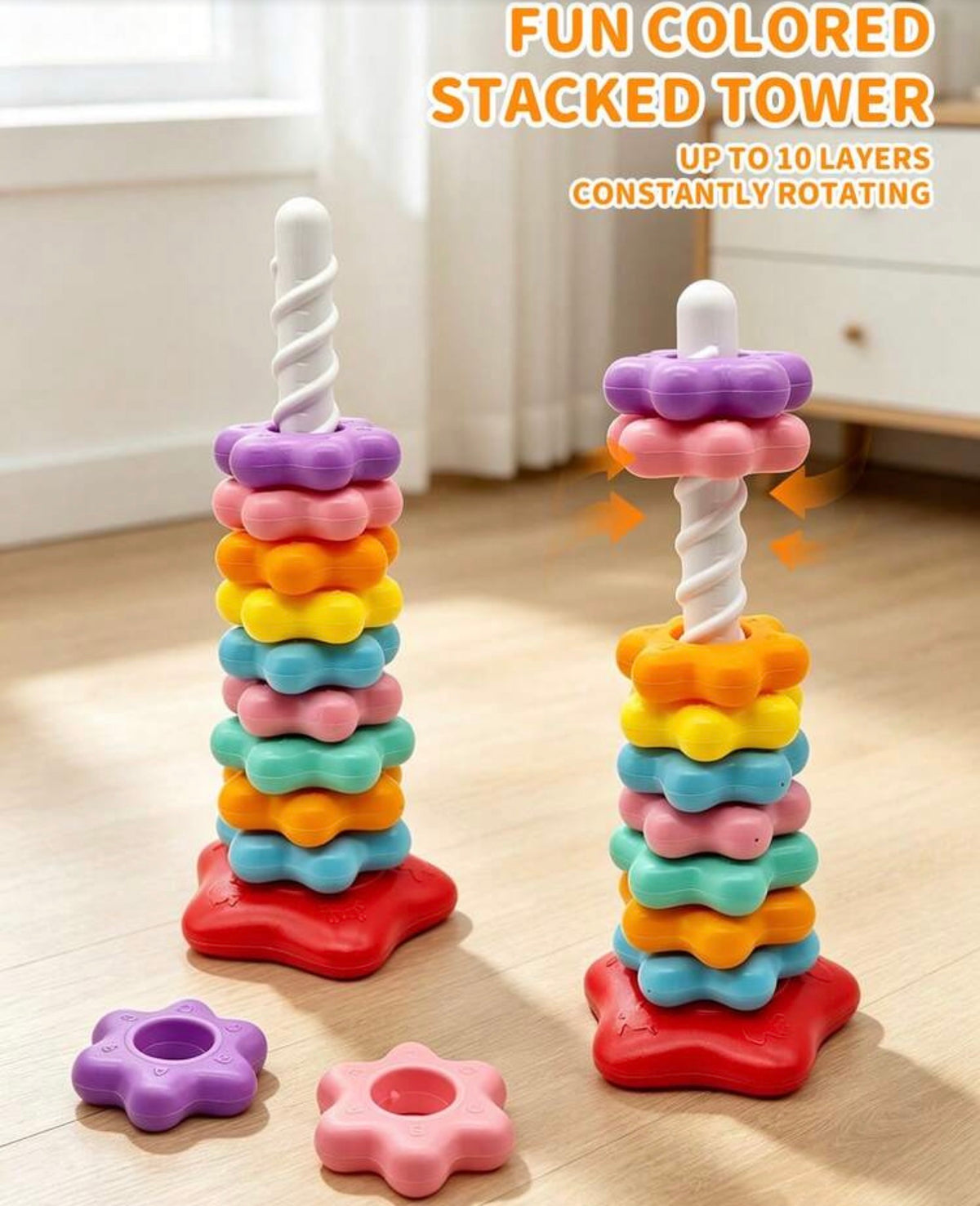 Star Stackable Ring Toy