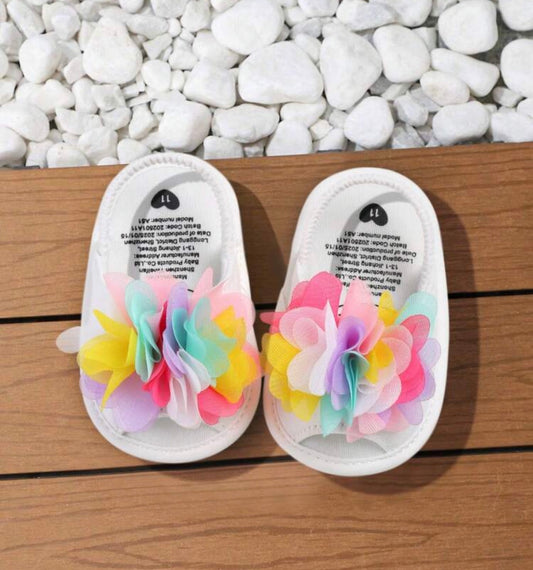 Colourfull flower shoes