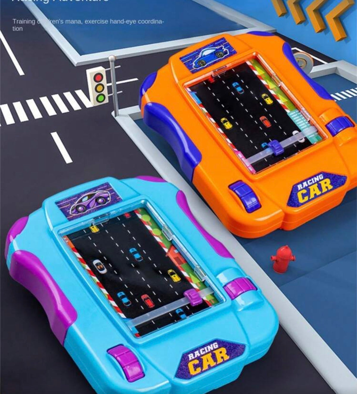 Children's Racing Game Console