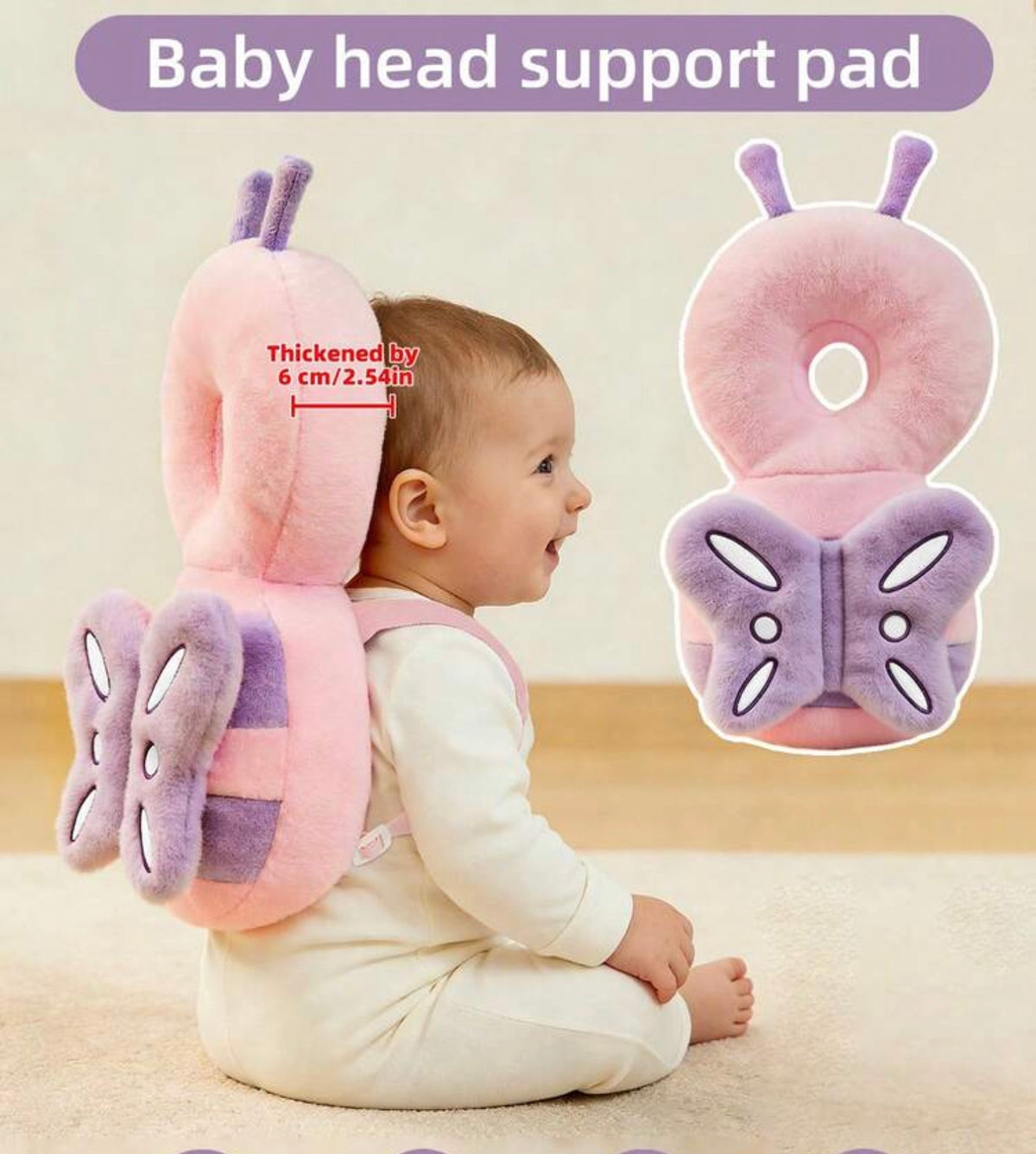 Protective Pillow, Thickened And Widened Toddler Protection Pad,