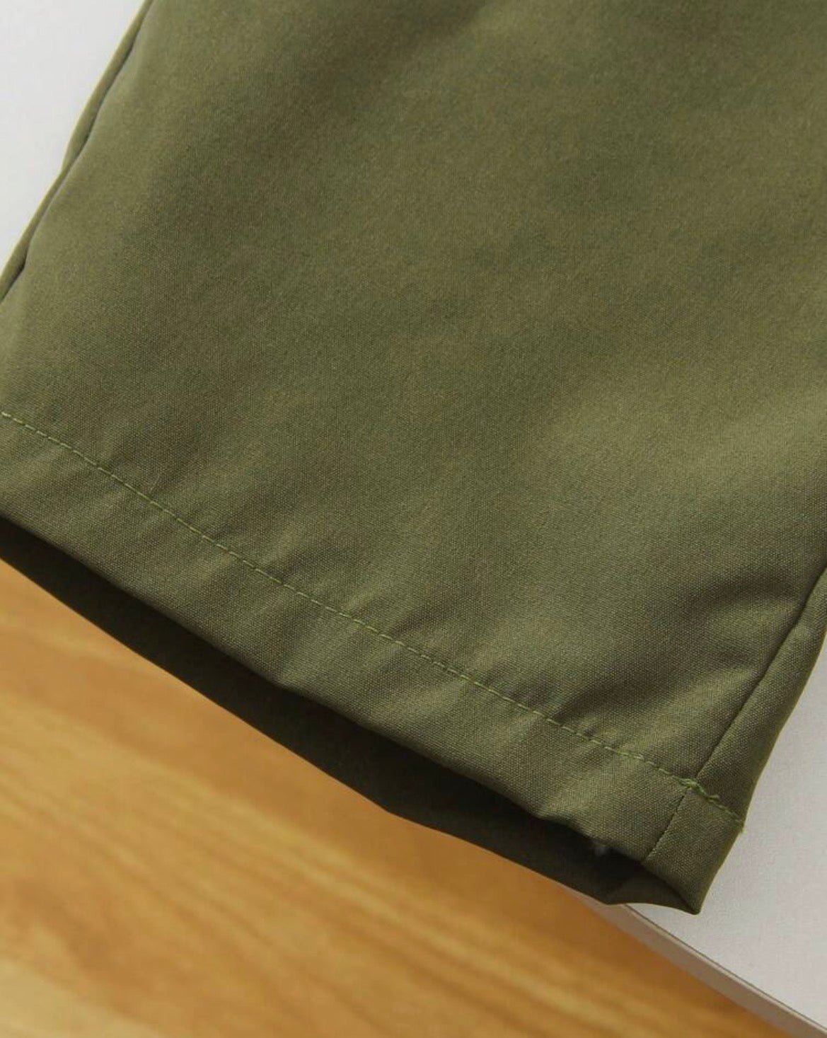 1pc Young Boy Vintage Cargo Style Bib Pants