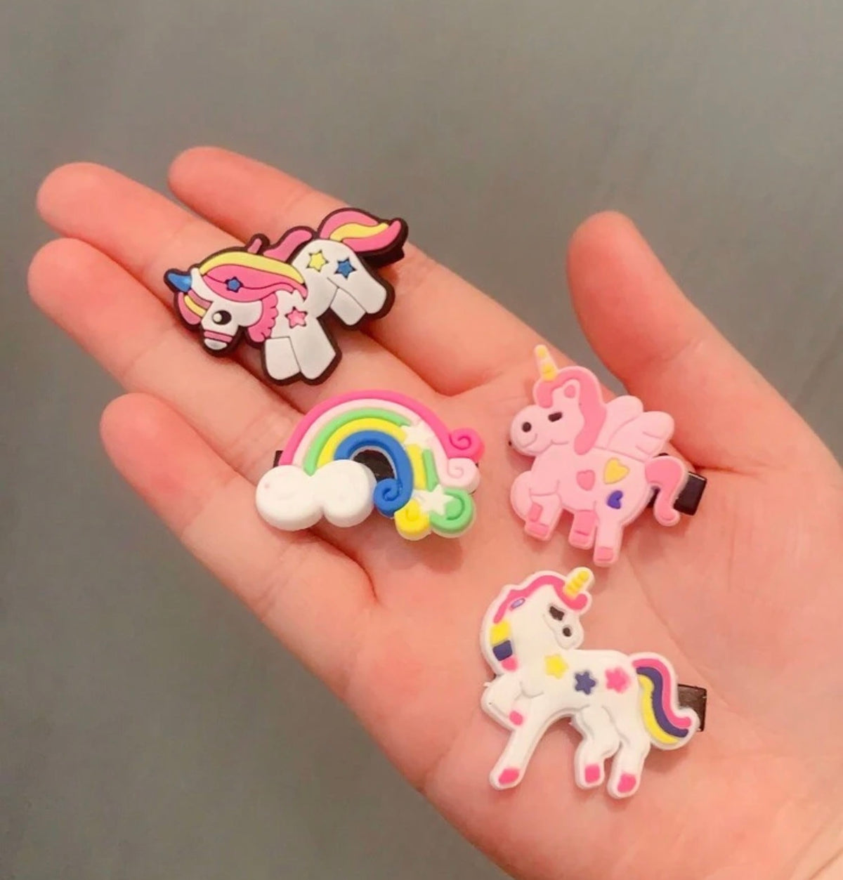 30pcs/Set Colorful Cartoon Hair Clips