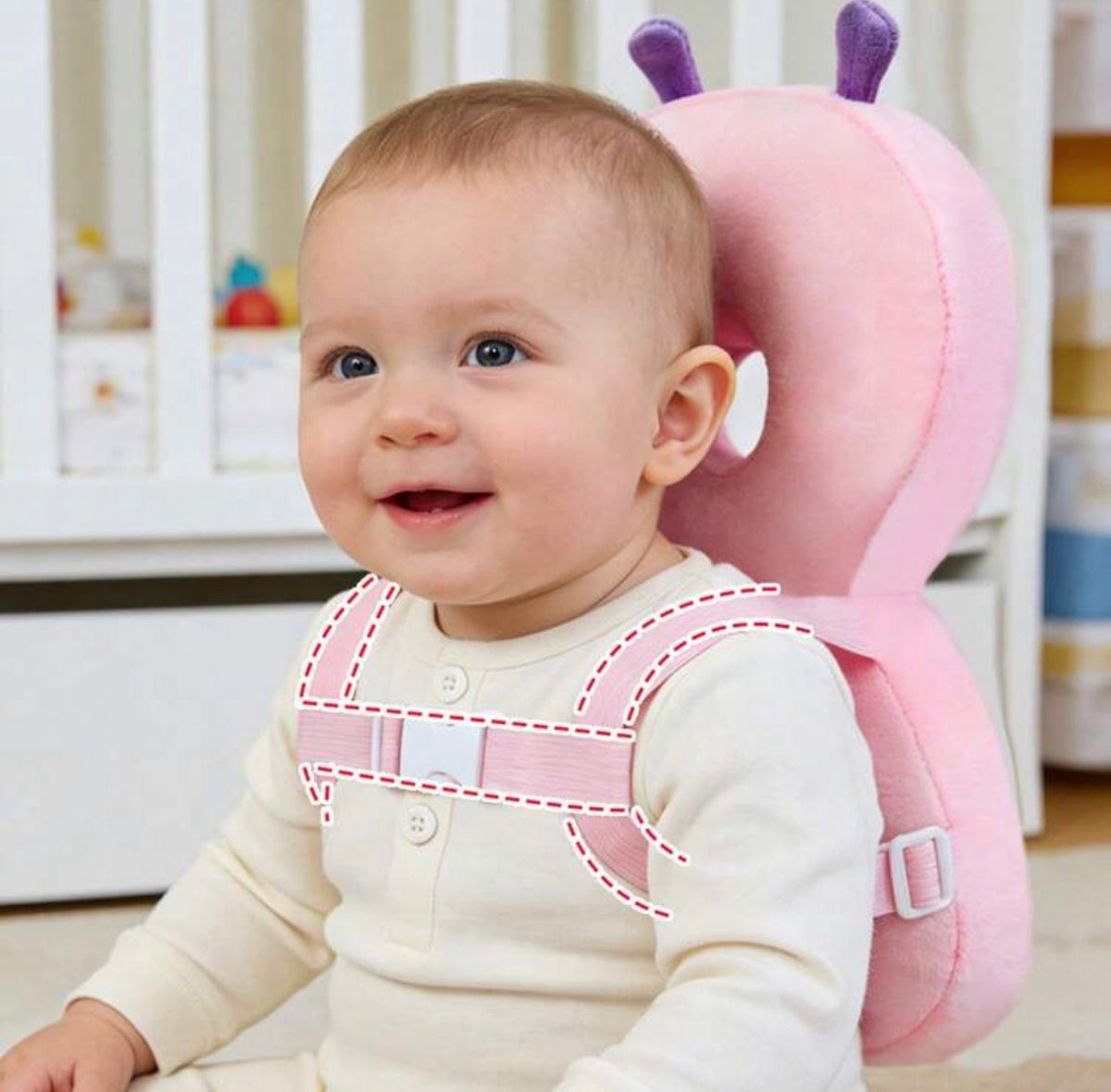 Protective Pillow, Thickened And Widened Toddler Protection Pad,