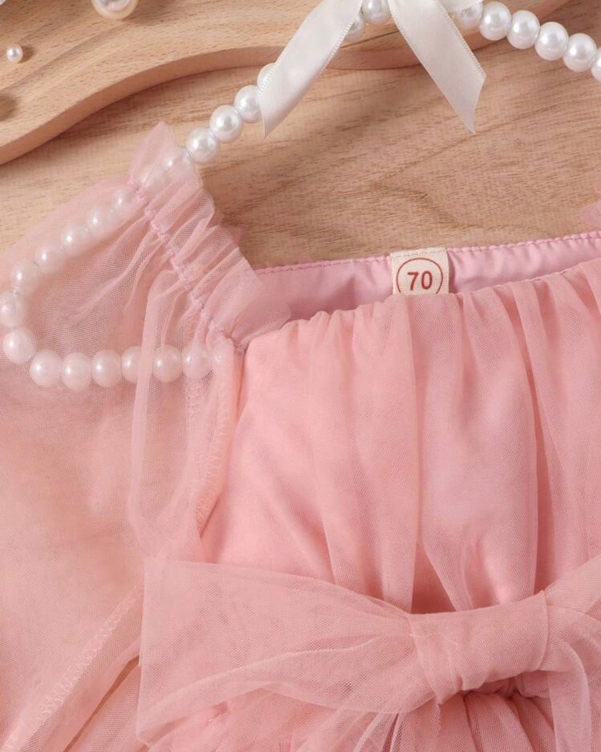 Contrast Lace Flounce Sleeve Mesh Overlay Bodysuit & Headband