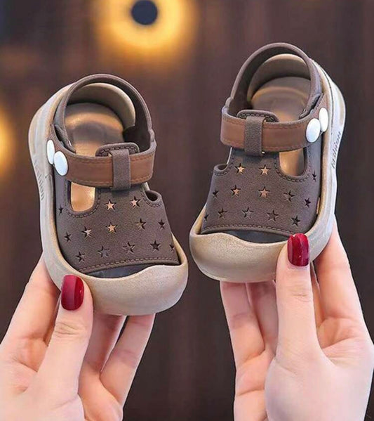 Closed-Toe Soft Sole Indoor/Outdoor Sandals