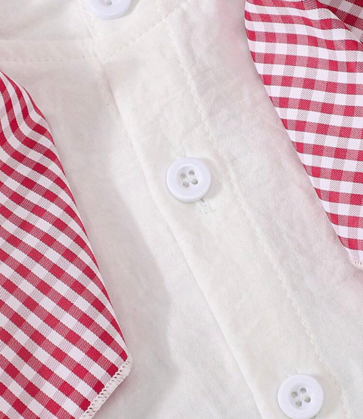 3pcs Casual Plaid Shirt & Headscarf Set; 1pc Baby Boy Stylish Long Solid Color Shirt With Detachable Headband