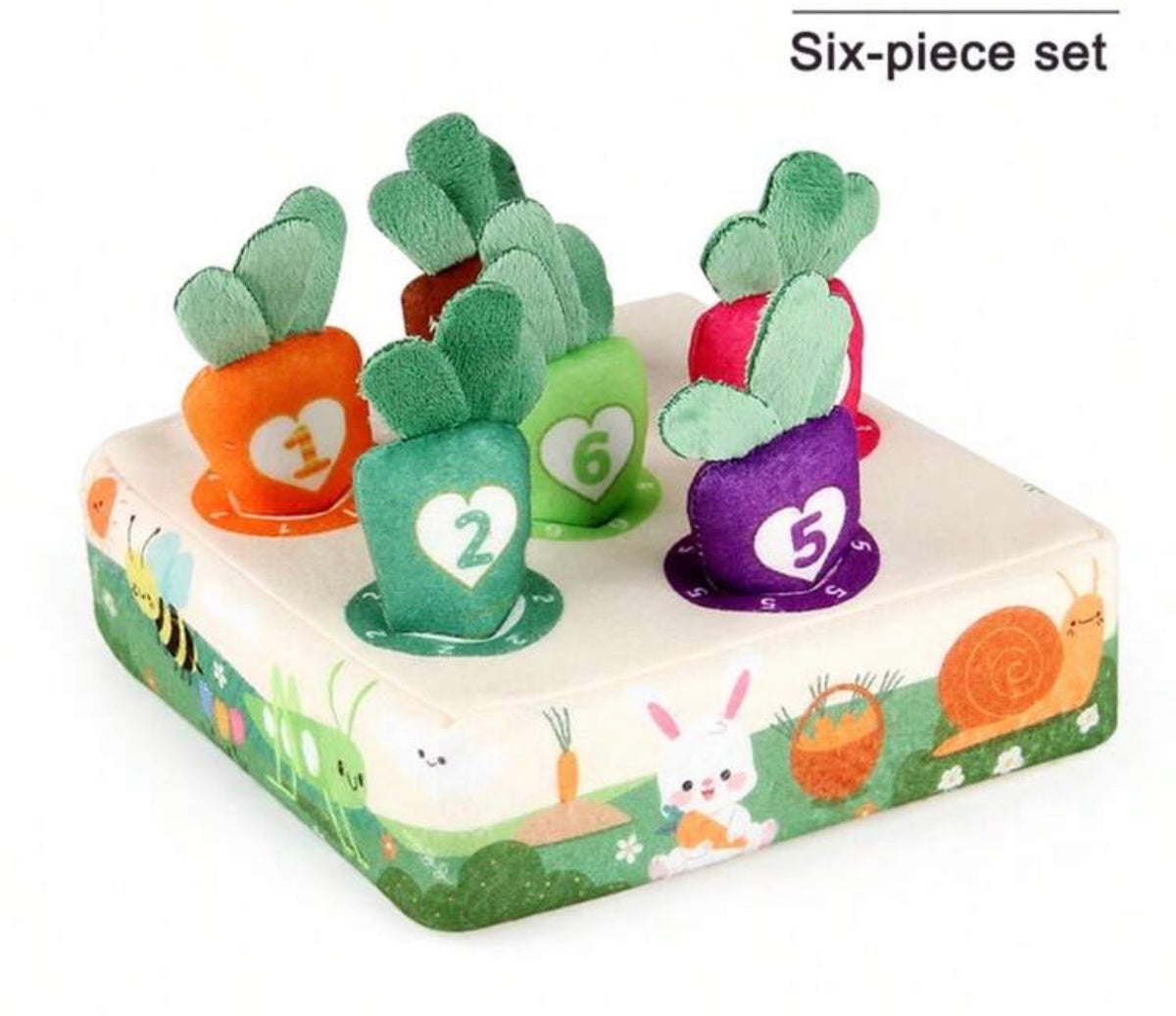 Carrot-Pulling Matching Toys