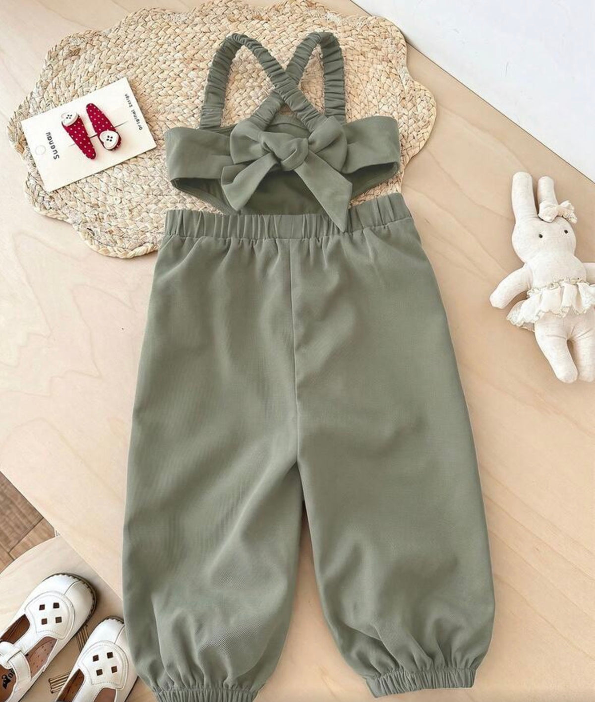 Criss-Cross Backless Jumpsuit